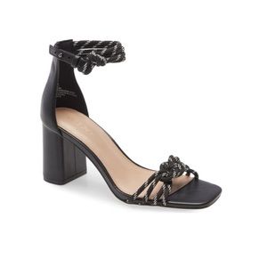 b c b g • block heeled sandal